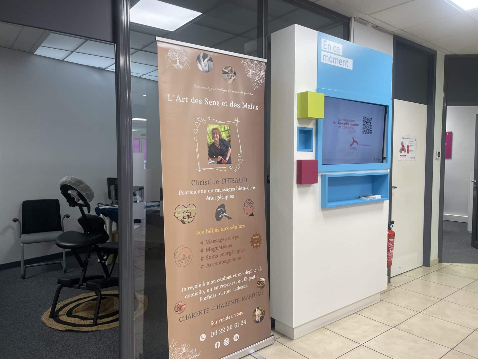 amma assis crédit mutuel massage charente l'art des sens et des mains