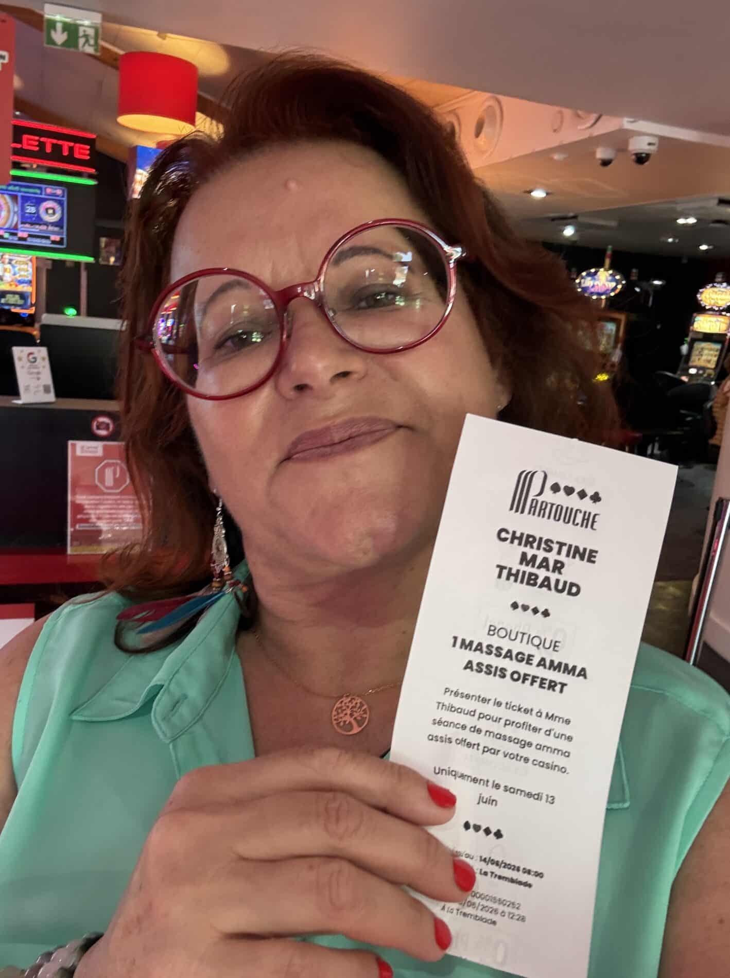 Amma assis Casino Partouche la Tremblade, l'art des sens et des mains, charente charente maritime